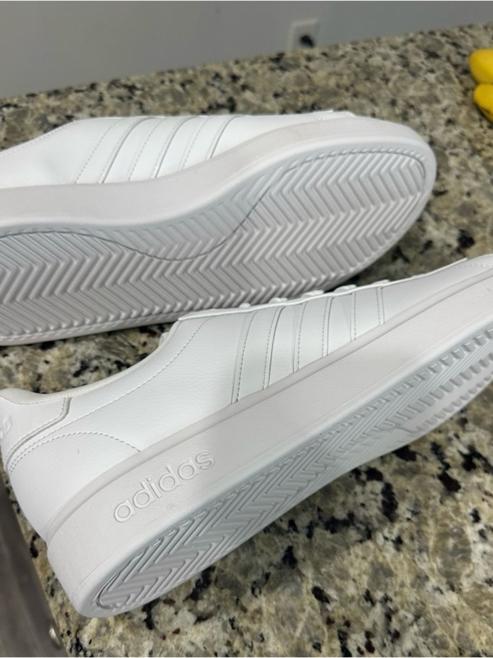 adidas White Men's Low-Top Sneakers
